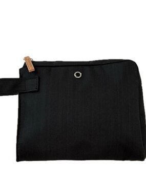 Bvlgari x Emirates Airlines Black Canvas Amenity Pouch - Like New